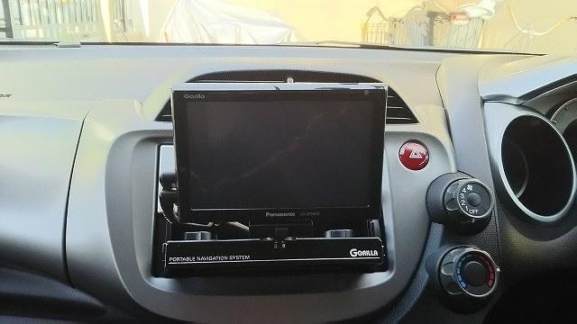 サンヨーゴリラからの買い替え フィットシリーズにcn Gp540dの取付けを紹介 ナビcafe