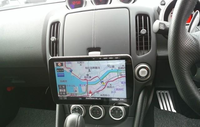 フェアレディZ34に取り付けました！ | フェアレディZにCN-F1Dの取付け